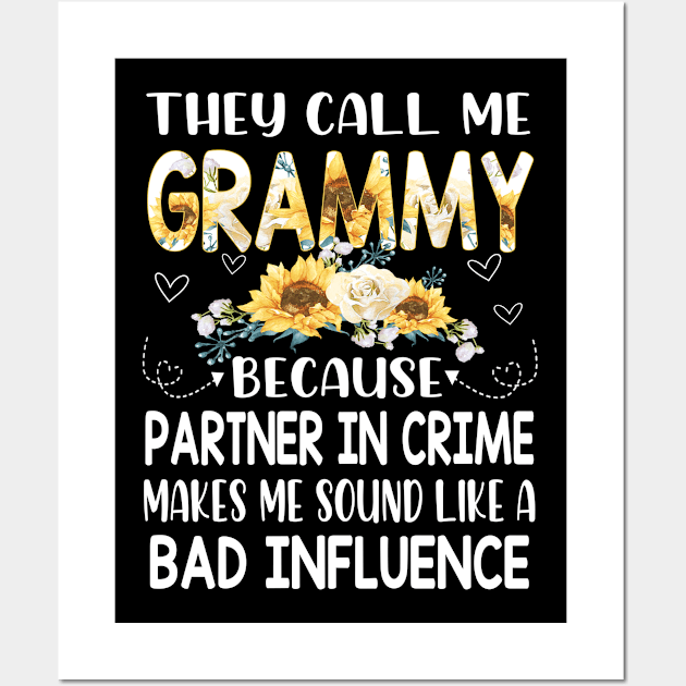 they call me grammy Wall Art by buuka1991